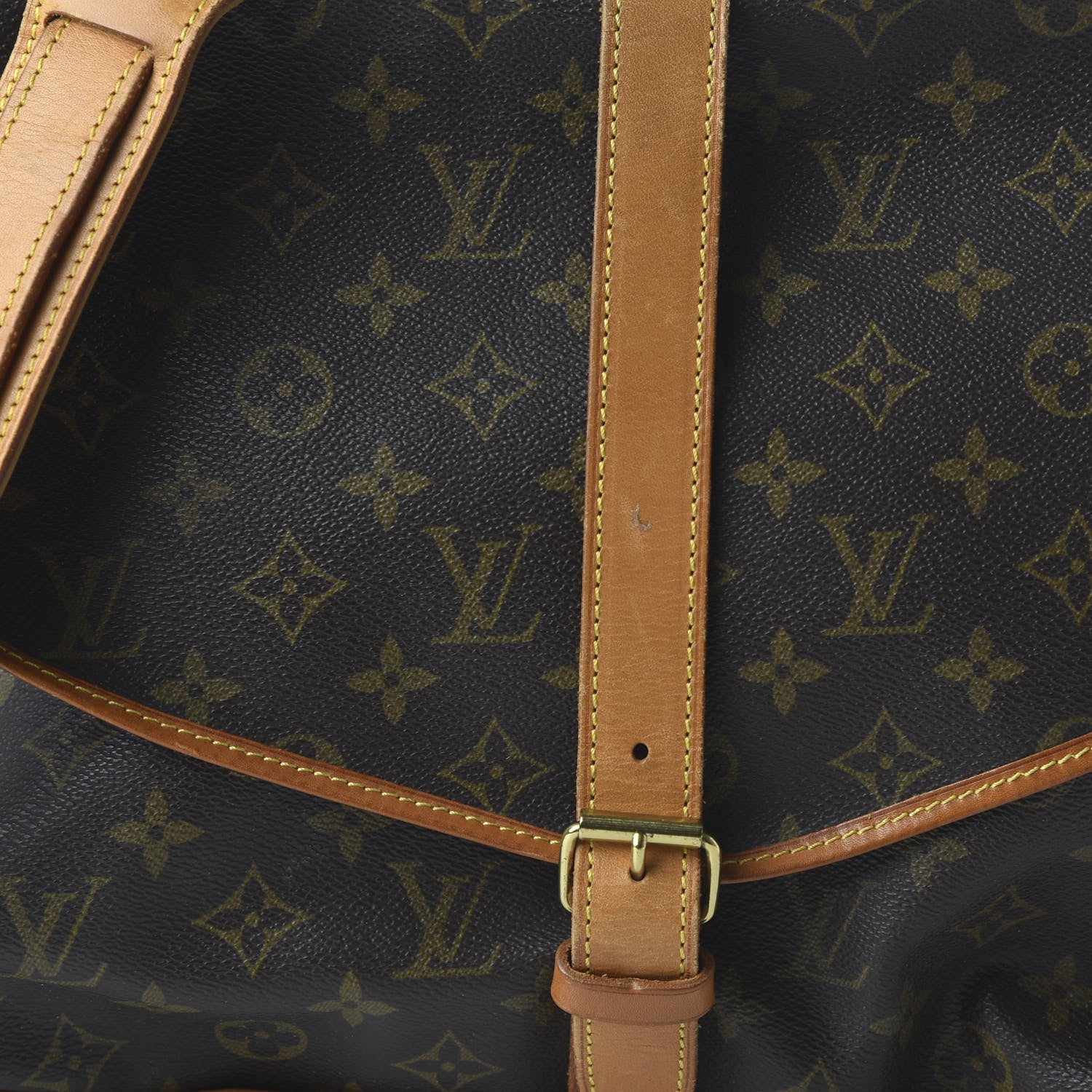 Louis Vuitton Monogram Saumur 35 8 of 8