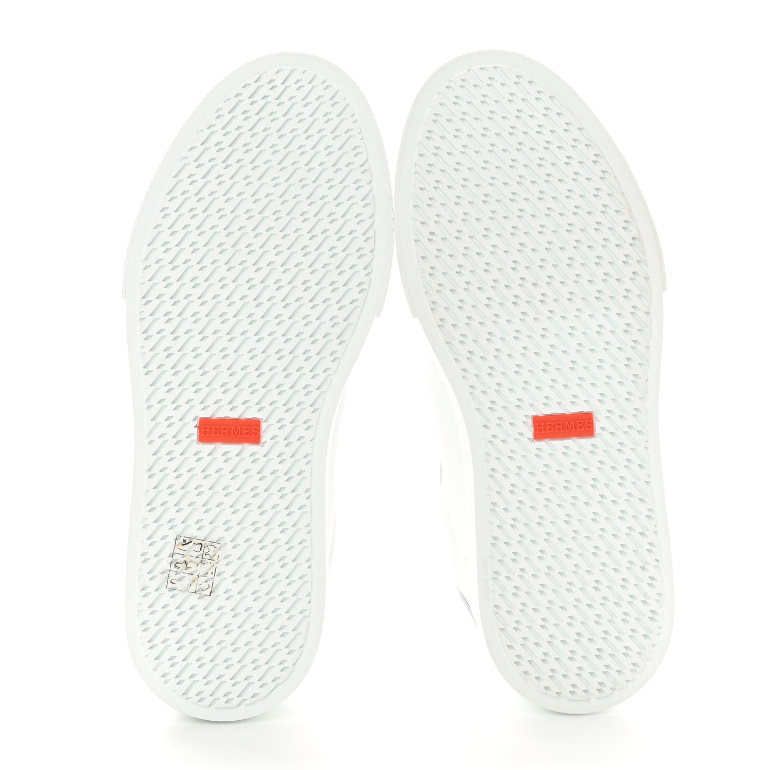 Hermes Calfskin Day Sneakers 38 White 5 of 9