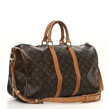 Louis Vuitton Monogram Keepall Bandouliere 45 3 of 22