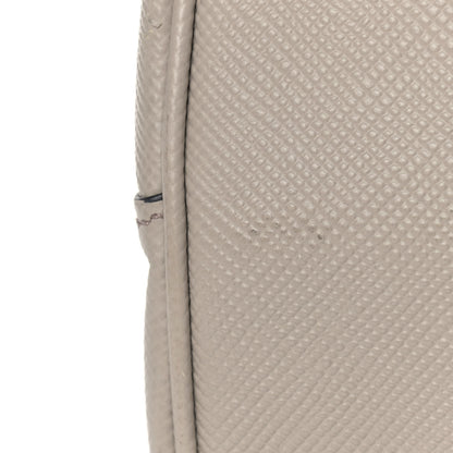 Prada Saffiano Cuir Medium Double Bag Pomice 11 of 13