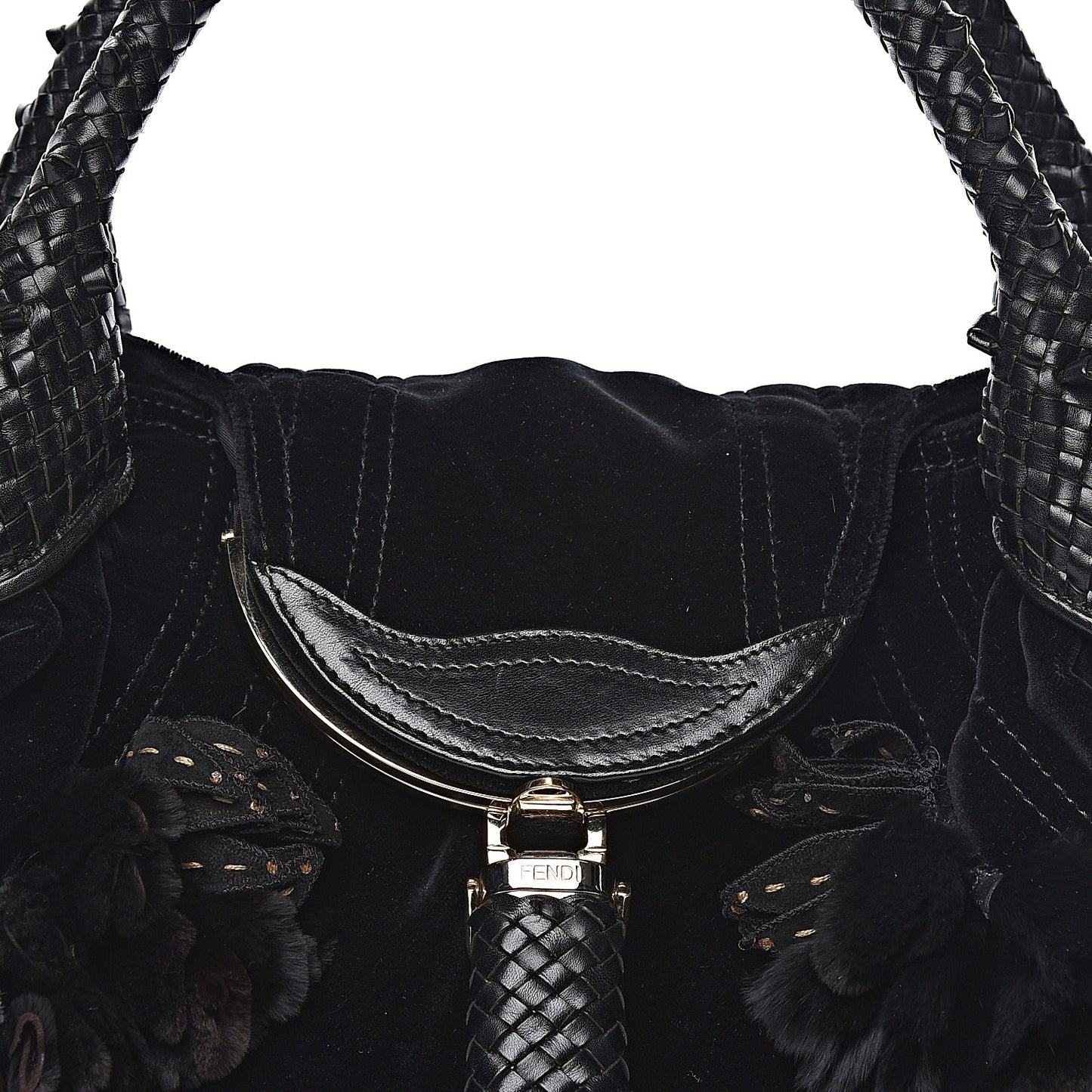 Velvet Rabbit Fur Spy Black