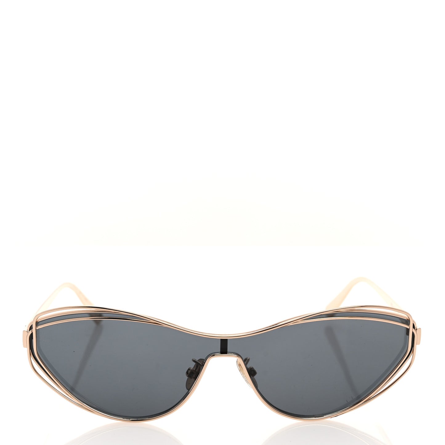 Metal FilDior M1U Butterfly Sunglasses Gold