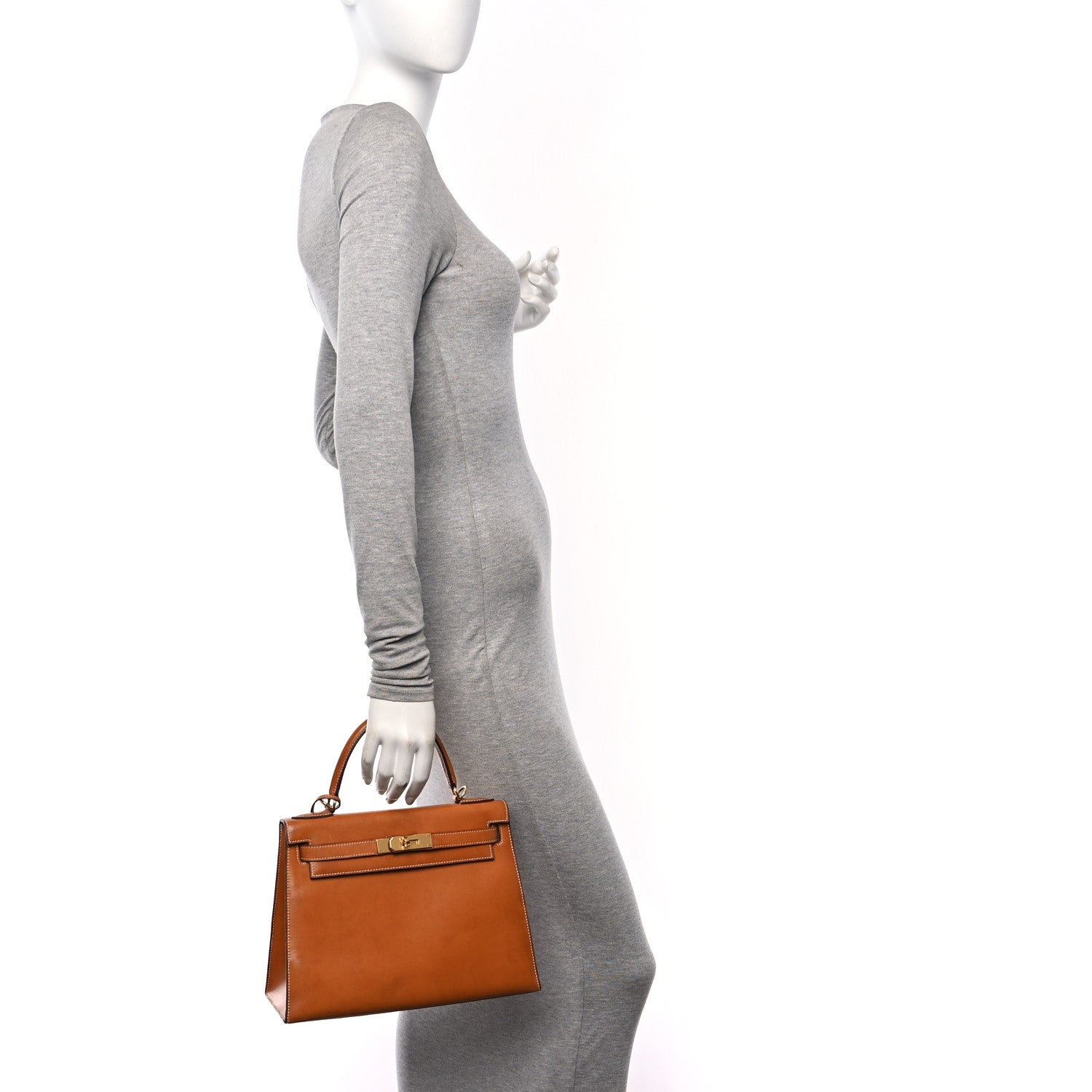Hermes Barenia Kelly Sellier 28 Fauve 2 of 11