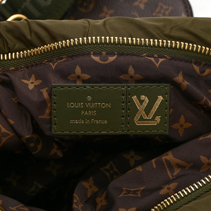 Louis Vuitton Econyl Monogram Pillow Maxi Multi Pochette Accessories Kaki Beige 7 of 11