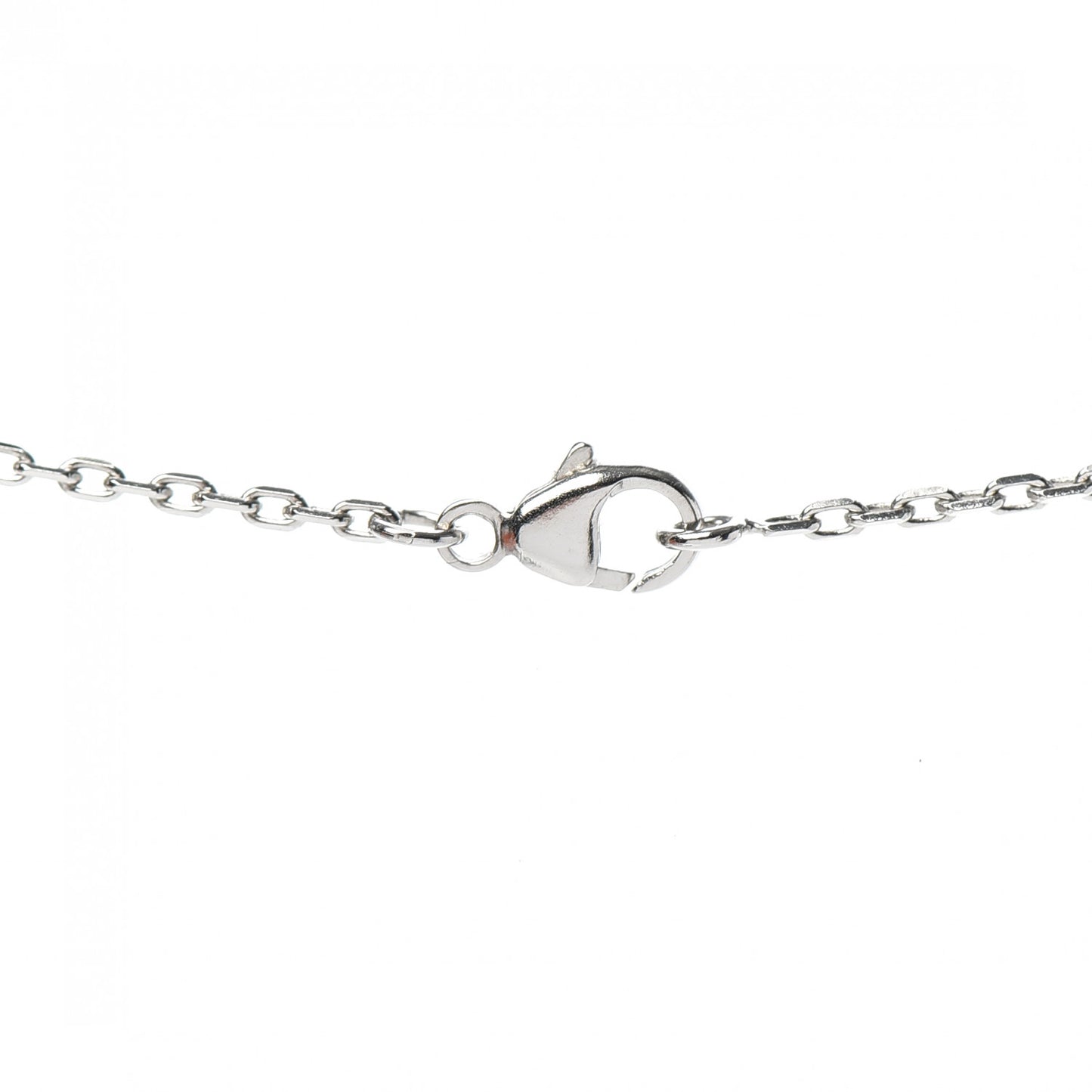 Lacquered Palladium Mini Pop H Pendant Necklace Jaune Sature