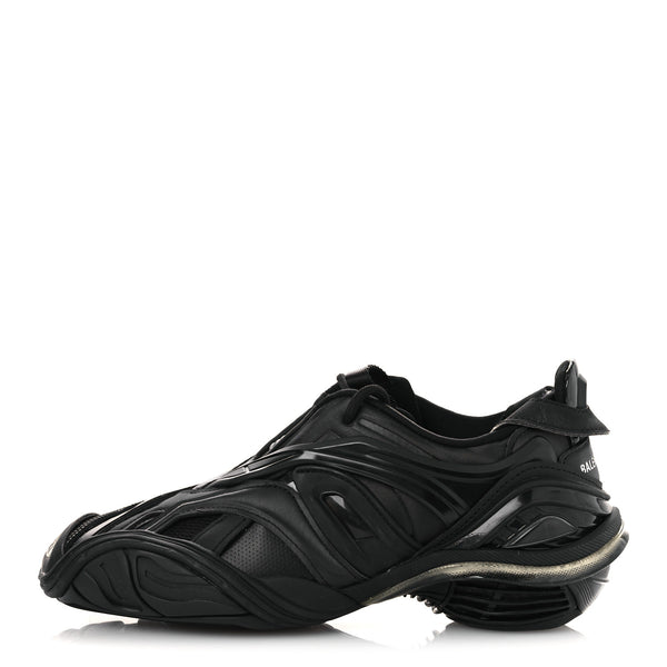 Balenciaga Rubber Mesh Womens Tyrex Sneakers 39 Black 1819773