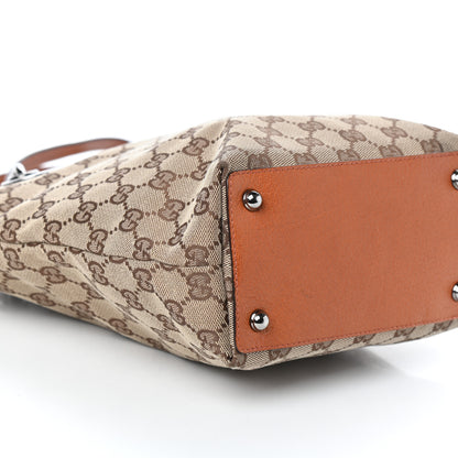 Gucci Monogram Small Eclipse Tote Orange 7 of 8
