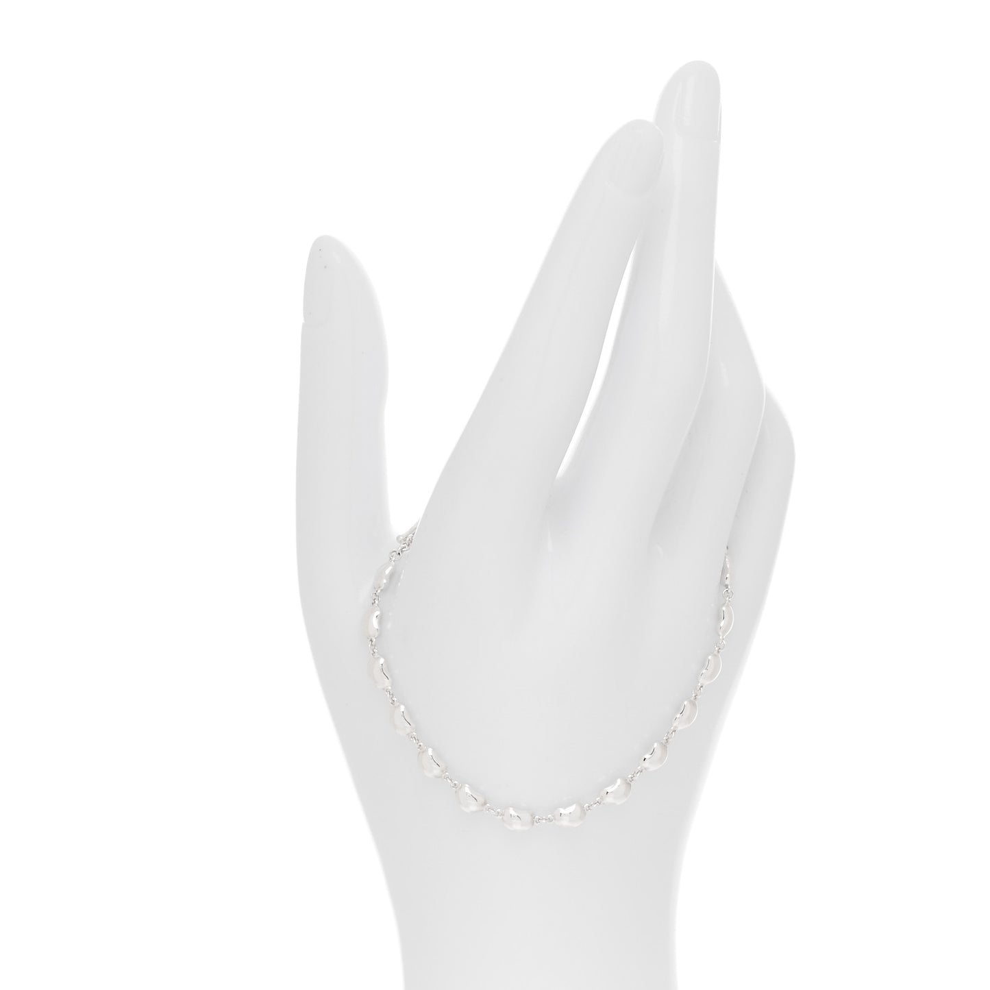 Sterling Silver 4mm Elsa Peretti Bean Bracelet