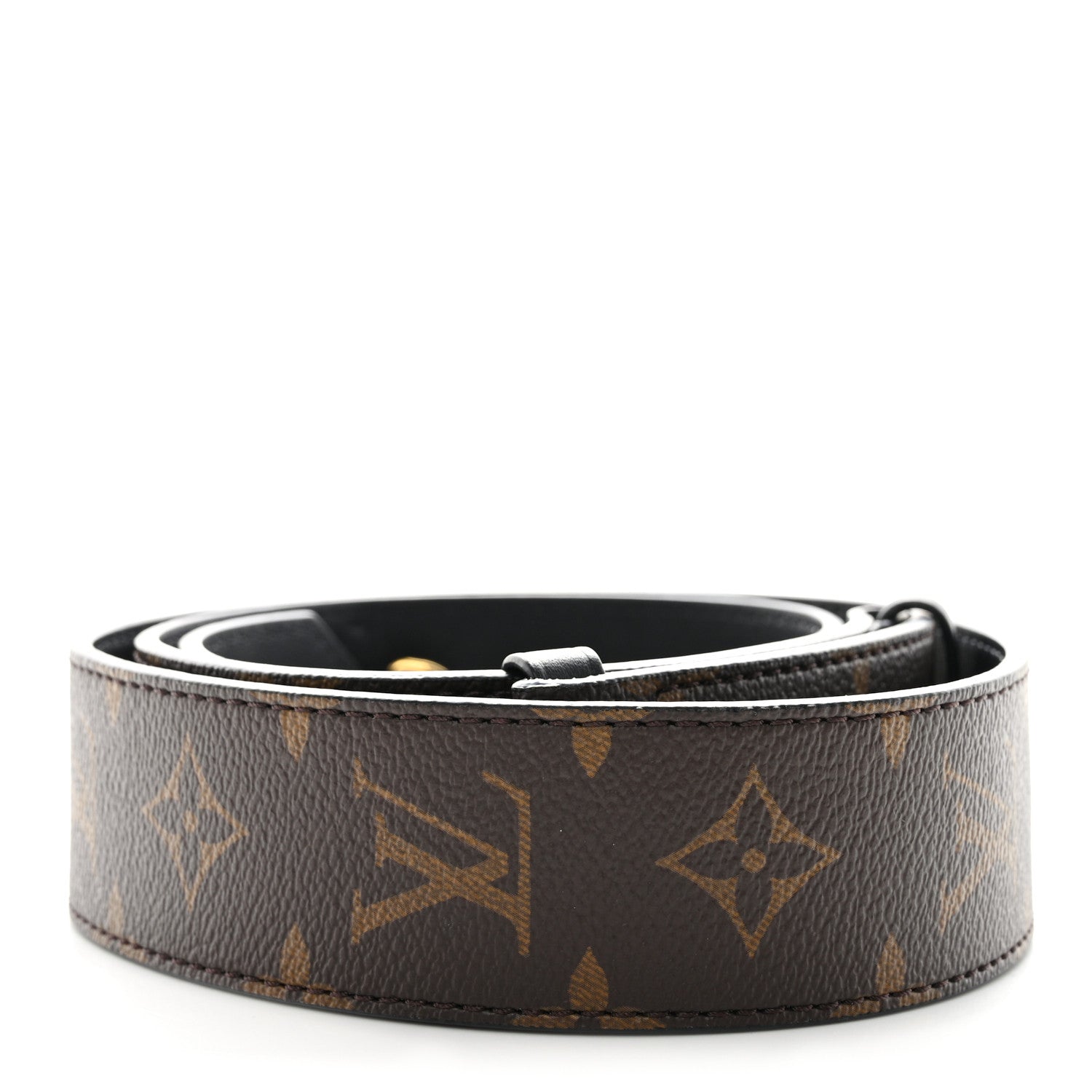 Louis Vuitton Monogram Adjustable Bandouliere Shoulder Strap Black 2 of 5
