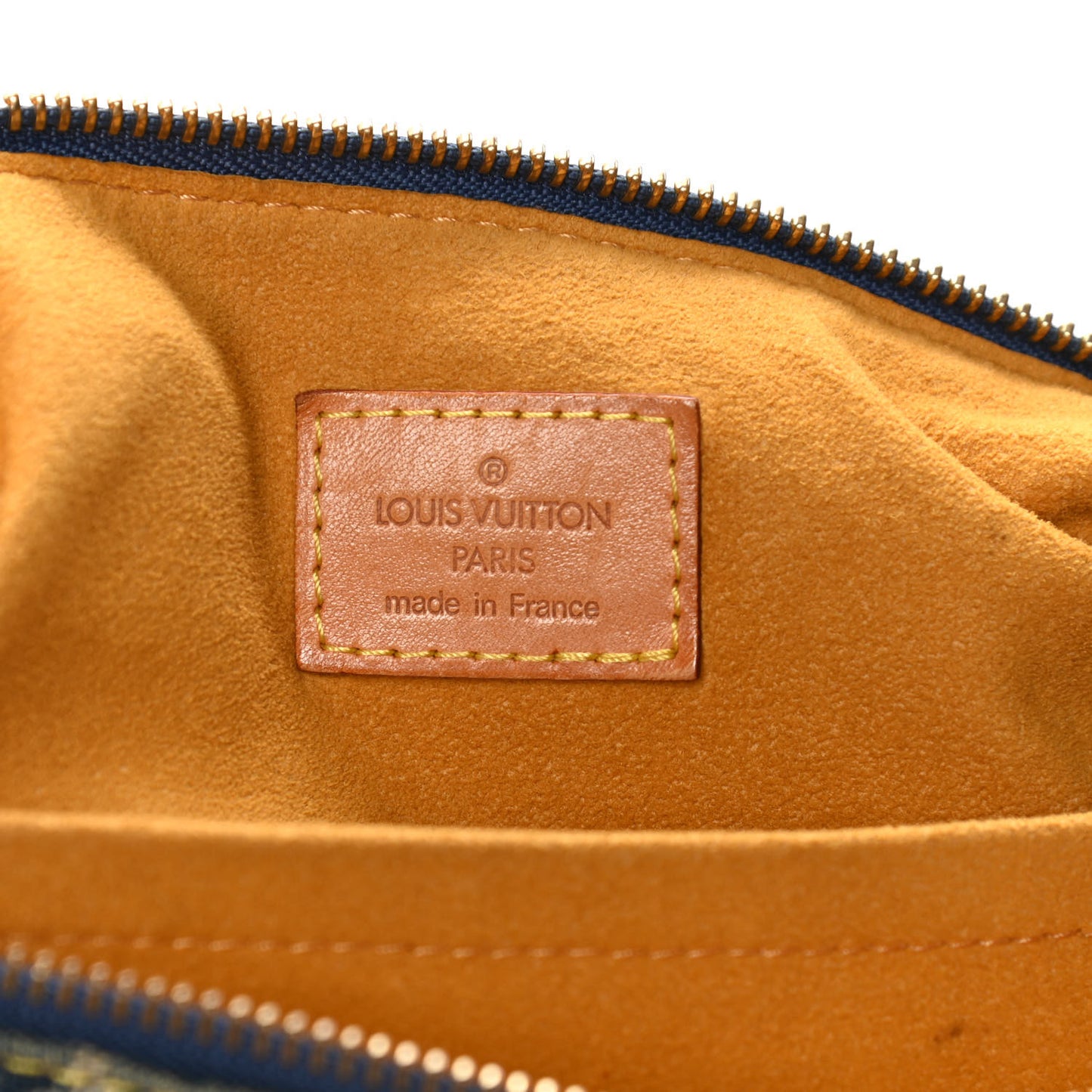 Monogram Denim Baggy PM Blue