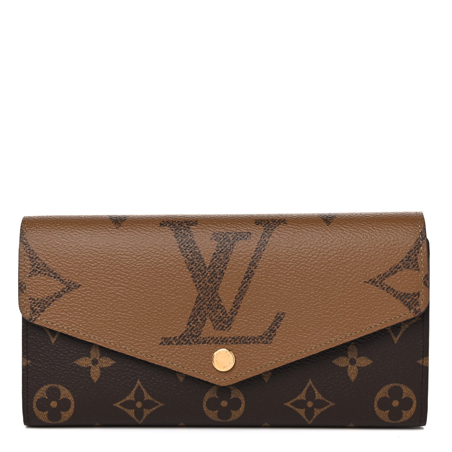 Louis Vuitton Reverse Monogram Giant Sarah Wallet 1 of 9