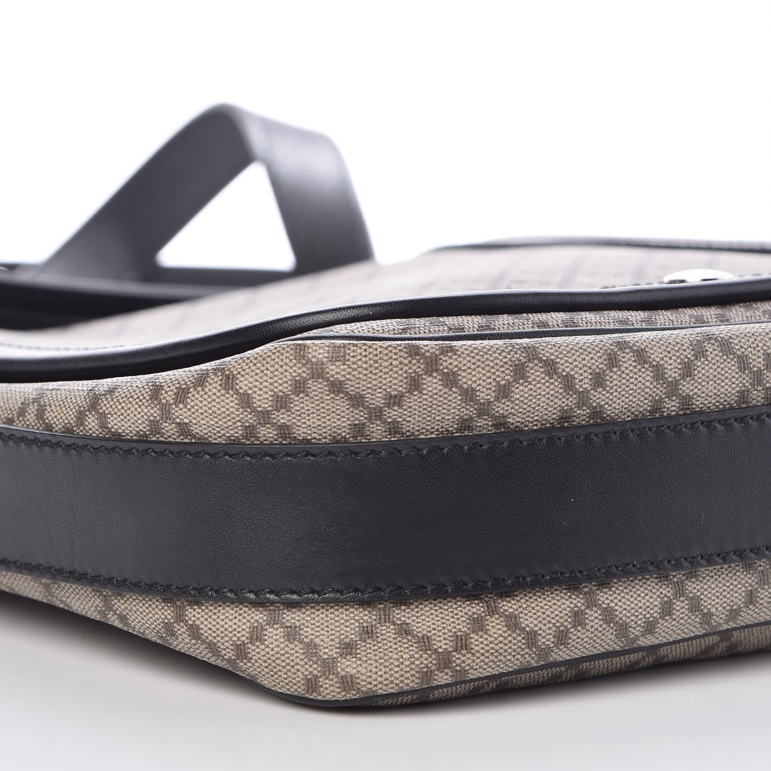 Gucci Diamante Flap Messenger Bag Beige Black 9 of 10