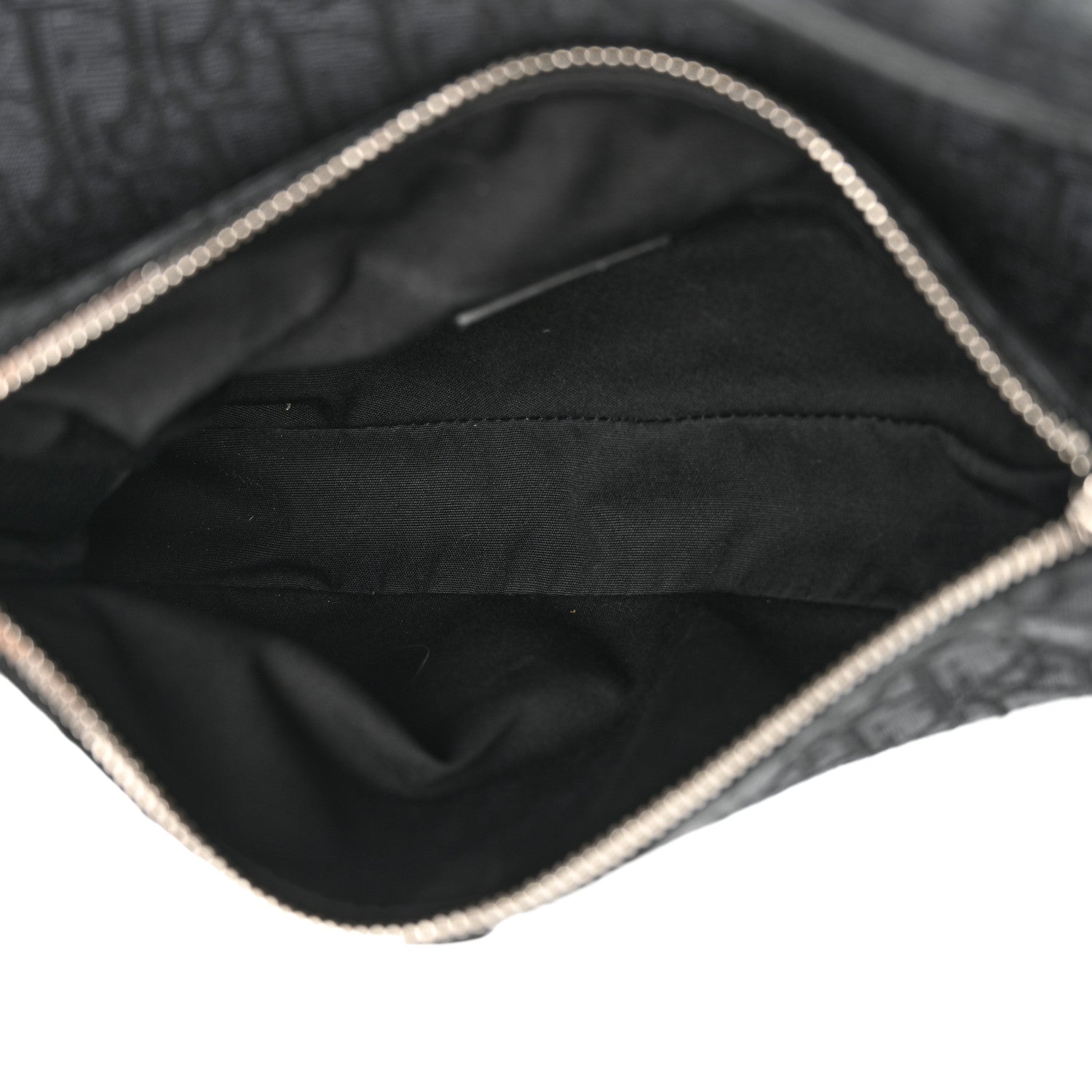 Christian Dior Oblique Mens Saddle Bag Black Blue 5 of 10