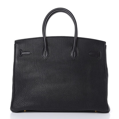 Hermes Togo Birkin 35 Black 4 of 34
