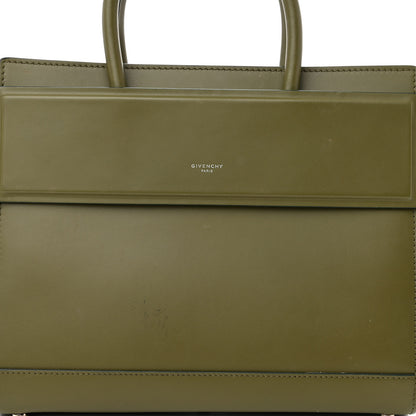 Givenchy Smooth Calfskin Small Horizon Satchel Khaki 7 of 24