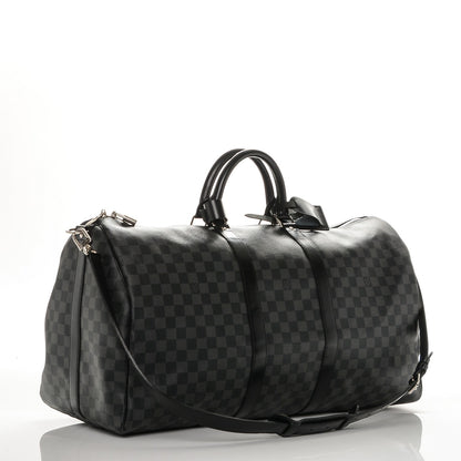 Louis Vuitton Damier Graphite Keepall Bandouliere 55 3 of 7