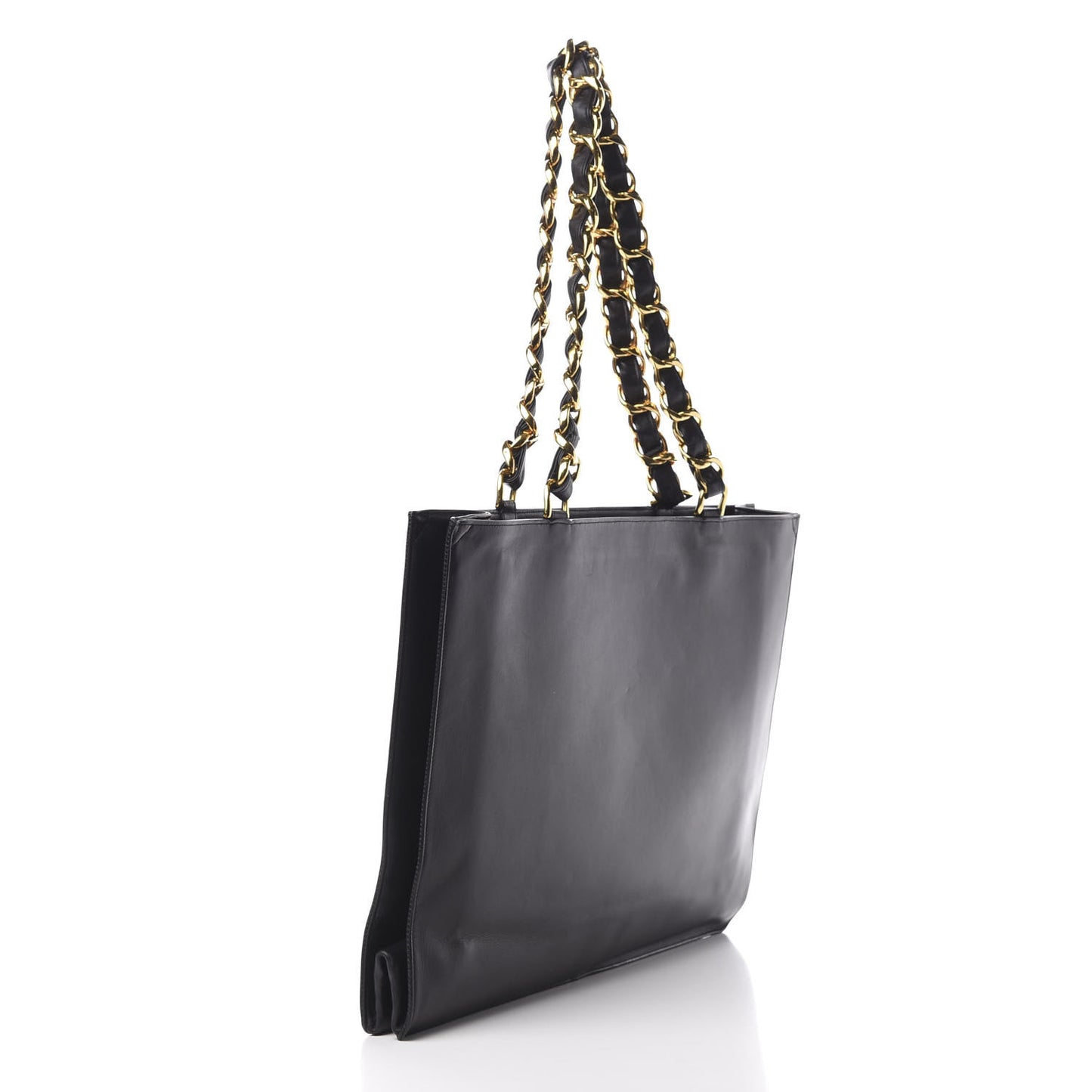 Lambskin CC Shoulder Bag Black