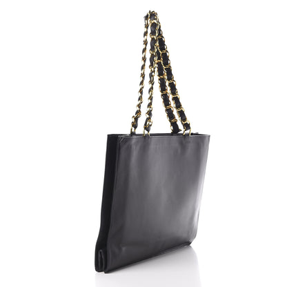 Chanel Lambskin CC Shoulder Bag Black 3 of 13