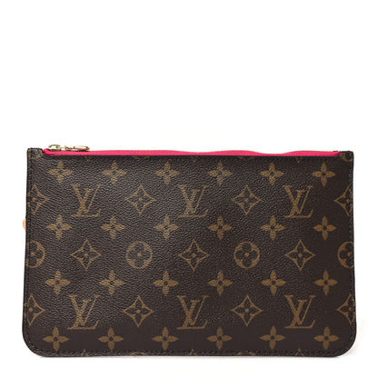 Louis Vuitton Monogram Neverfull MM GM Pochette Pivoine 1 of 9
