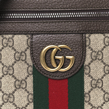Gucci GG Supreme Monogram Web Small Ophidia Messenger Bag Brown 8 of 10