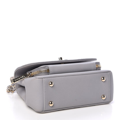 Chanel Caviar Quilted Small Business Affinity Flap Grey 4 of 14