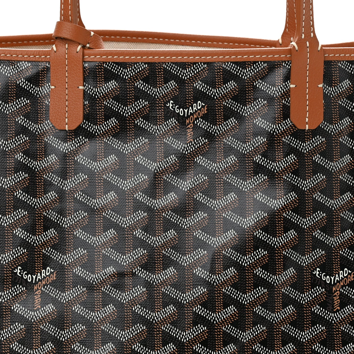 Goyardine Saint Louis PM Black Gold