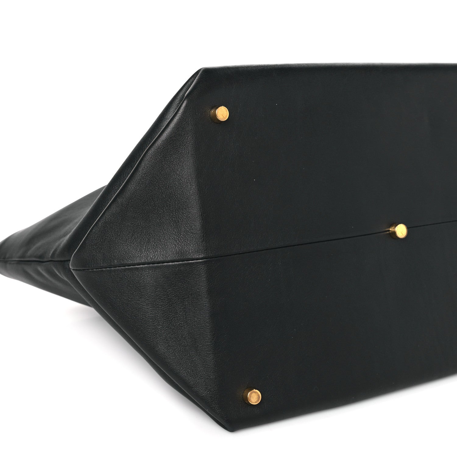 Khaite Smooth Calfskin Medium Amelia East West Tote Black 7 of 8
