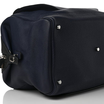 Hermes Togo Wallago Cabine 35 Bleu Nuit Black 6 of 7