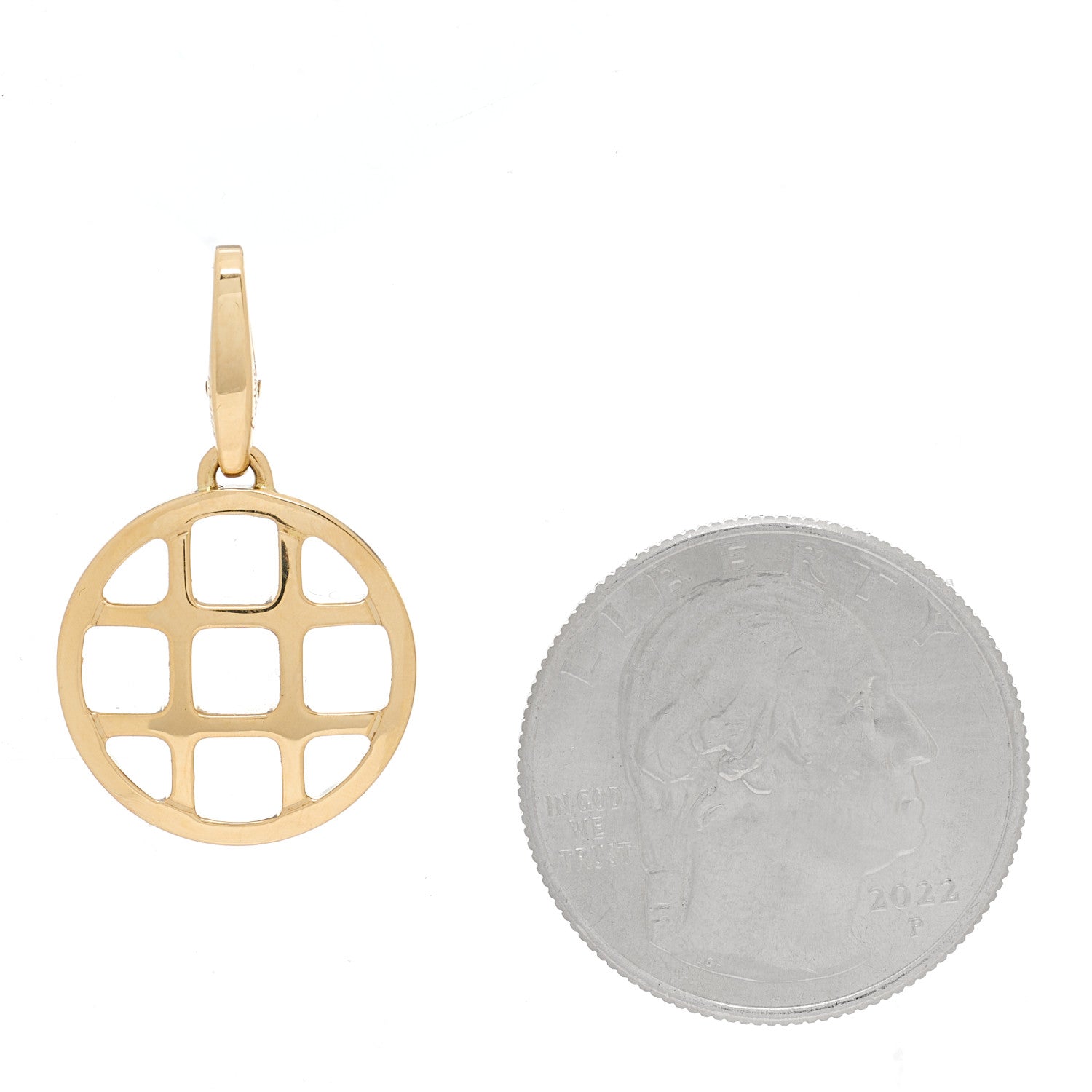 Cartier 18K Yellow Gold Pasha de Cartier Charm Pendant 2 of 3