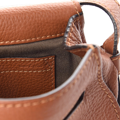 Chloe Calfskin Mini Marcie Round Crossbody Bag Tan 7 of 9