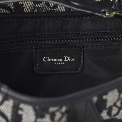 Christian Dior Monogram Saddle Bag Black 5 of 11