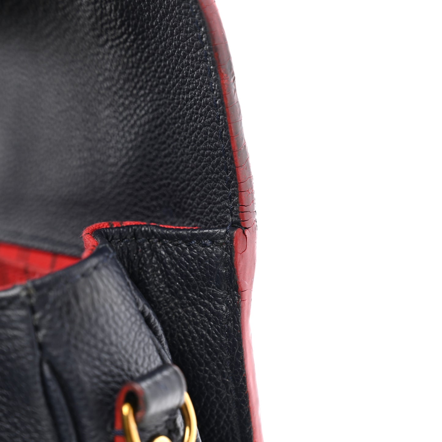 Empreinte Pochette Metis Marine Rouge