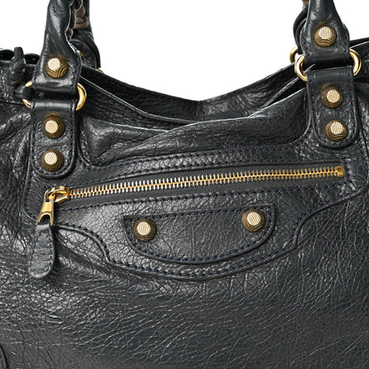 Balenciaga Agneau Giant 12 Gold Hardware City Anthracite 9 of 13