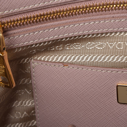 Prada Saffiano Medium Galleria Double Zip Tote Cammeo 9 of 14