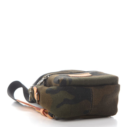 Louis Vuitton X SUPREME Camouflage Nano Apollo Backpack Bag Charm 4 of 9