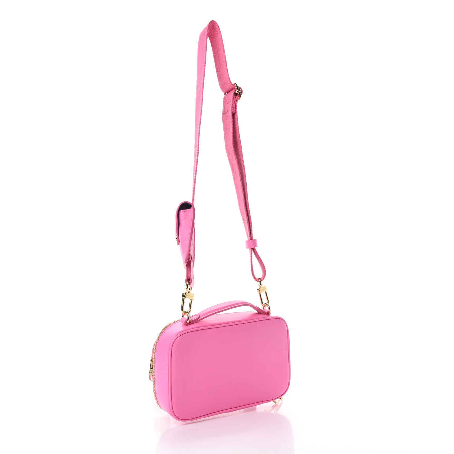 Louis Vuitton Calfskin Embossed Monogram Vuittamins Utility Crossbody Rose Violet 3 of 9