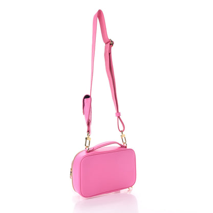 Louis Vuitton Calfskin Embossed Monogram Vuittamins Utility Crossbody Rose Violet 3 of 9