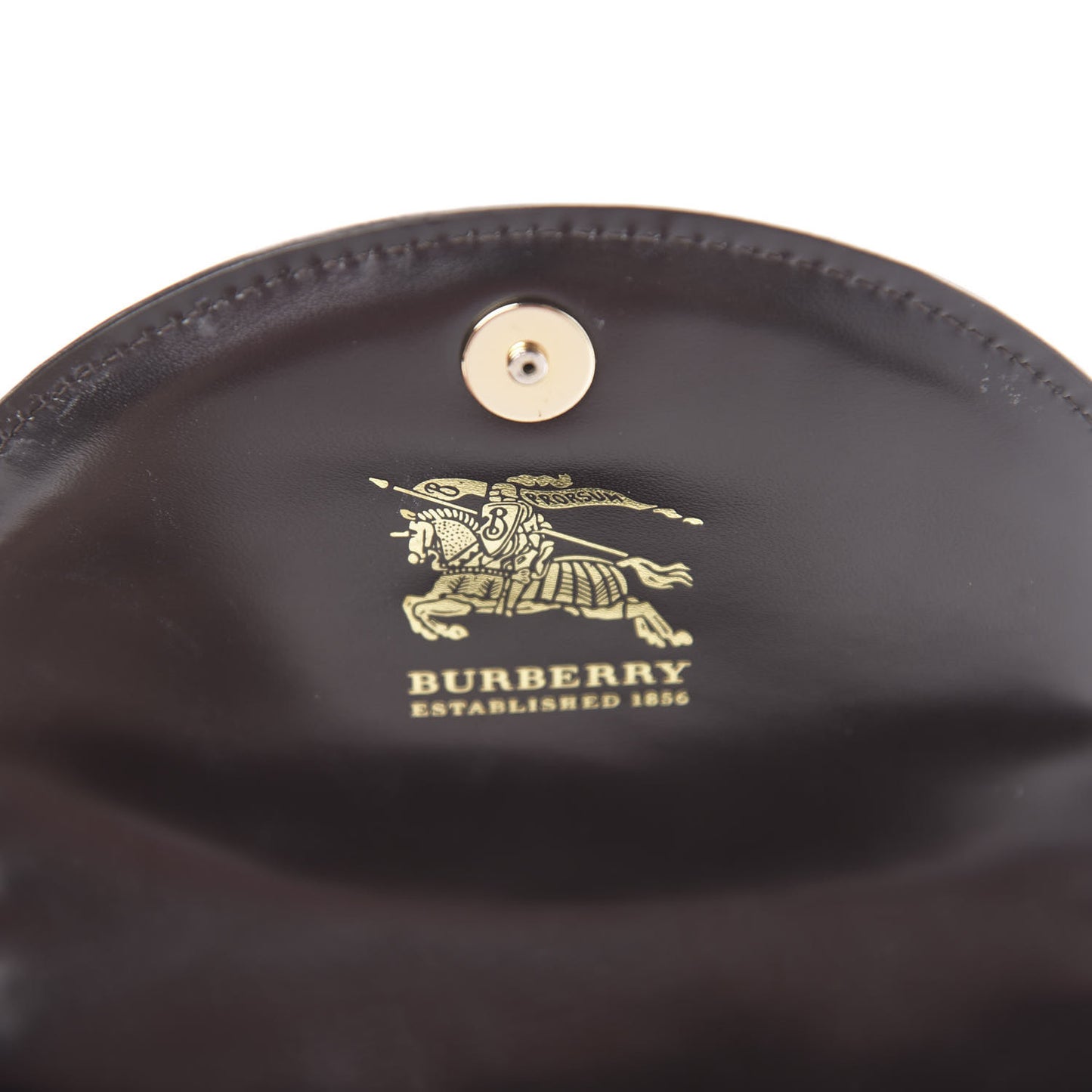 Nylon Quilted Crossbody Dark Brown