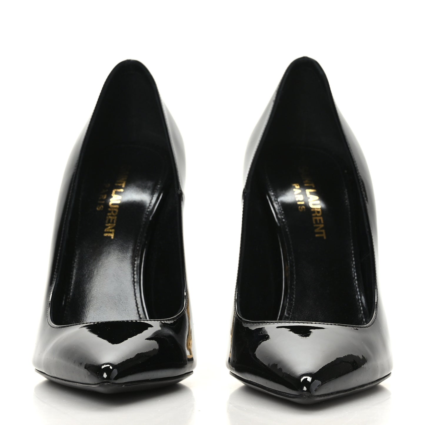 Patent Opyum 110 Pumps 36.5 Black Gold