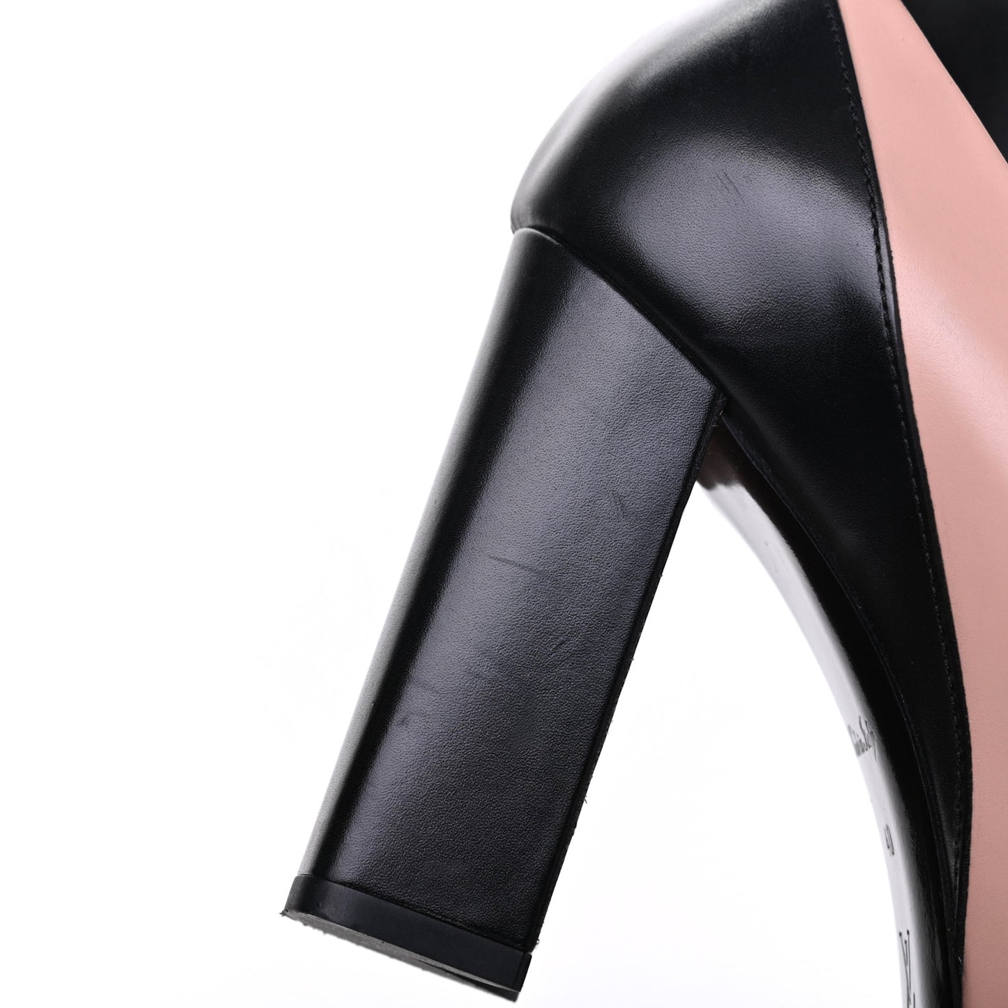 LOUIS VUITTON Calfskin Matchmake Cross Pumps 40 Beige Black