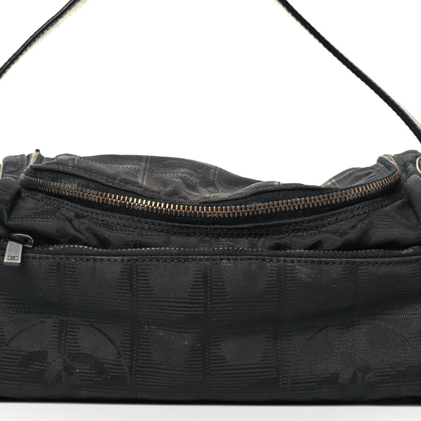 Nylon Travel Cosmetic Case Black