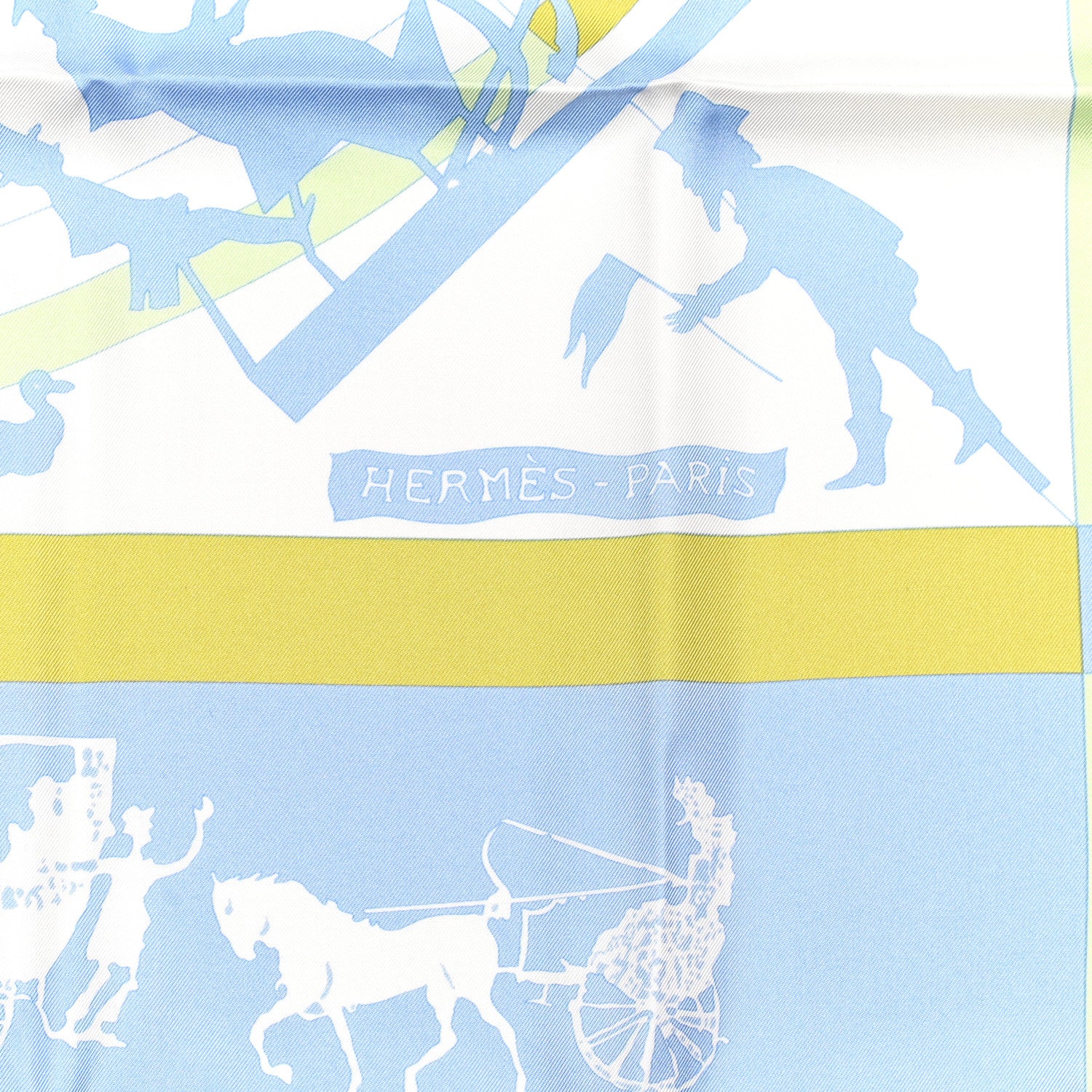 Hermes Silk Jeux D'Ombres Scarf 90 3 of 6