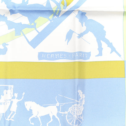 Hermes Silk Jeux D'Ombres Scarf 90 3 of 6