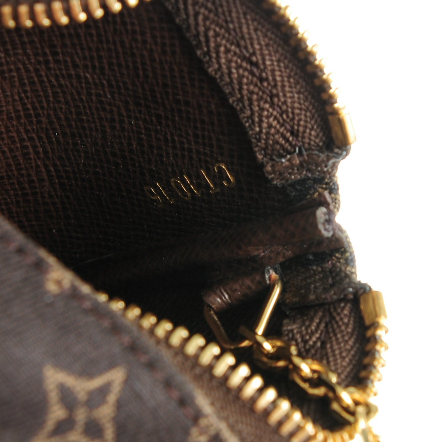 Mini Lin Key Pouch Ebene