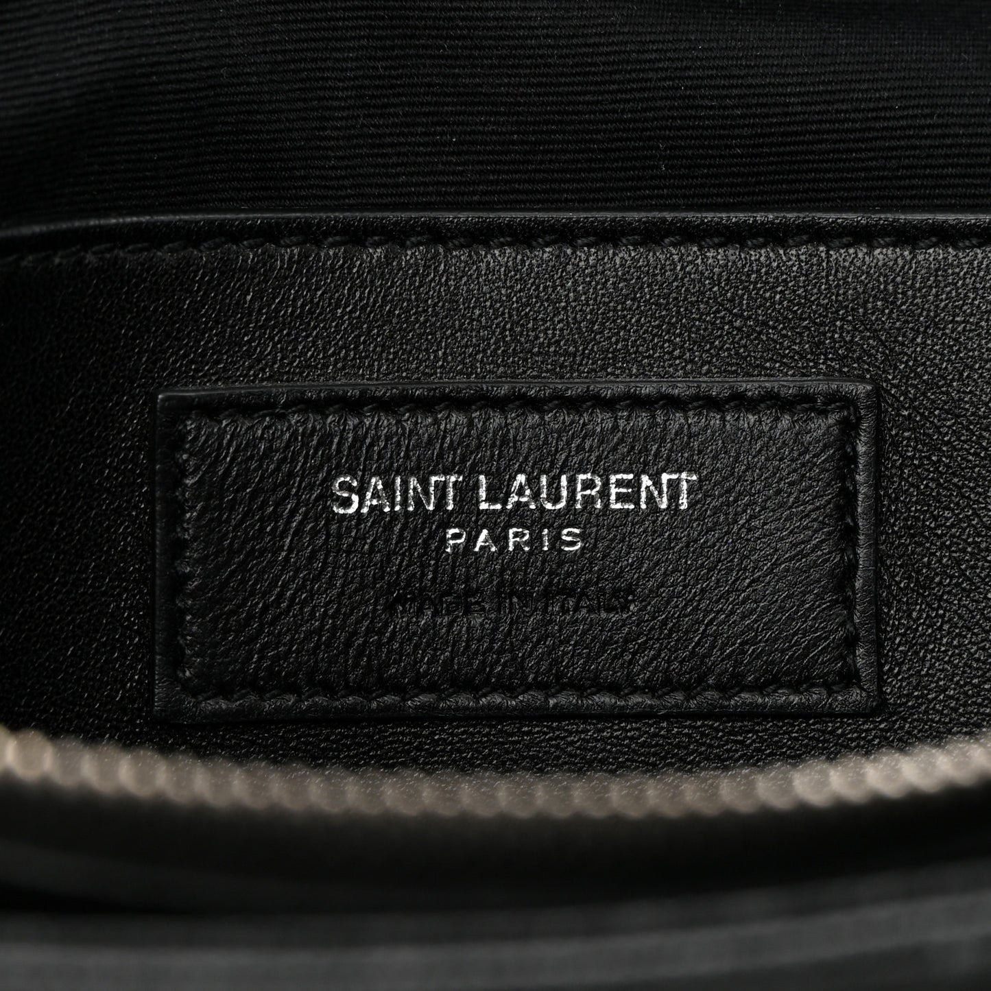Grain De Poudre Small West Hollywood Monogram Fold-Over Bag Black