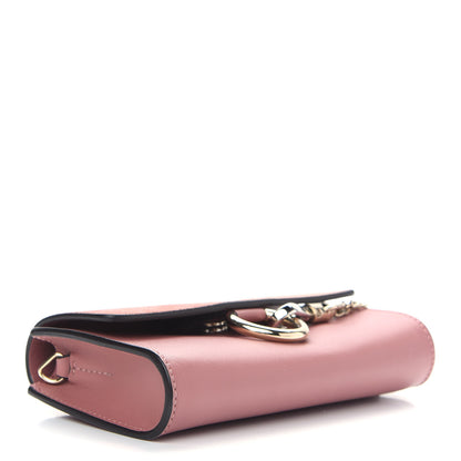 Chloe Suede Calfskin Mini Faye Shoulder Bag Washed Pink 4 of 9