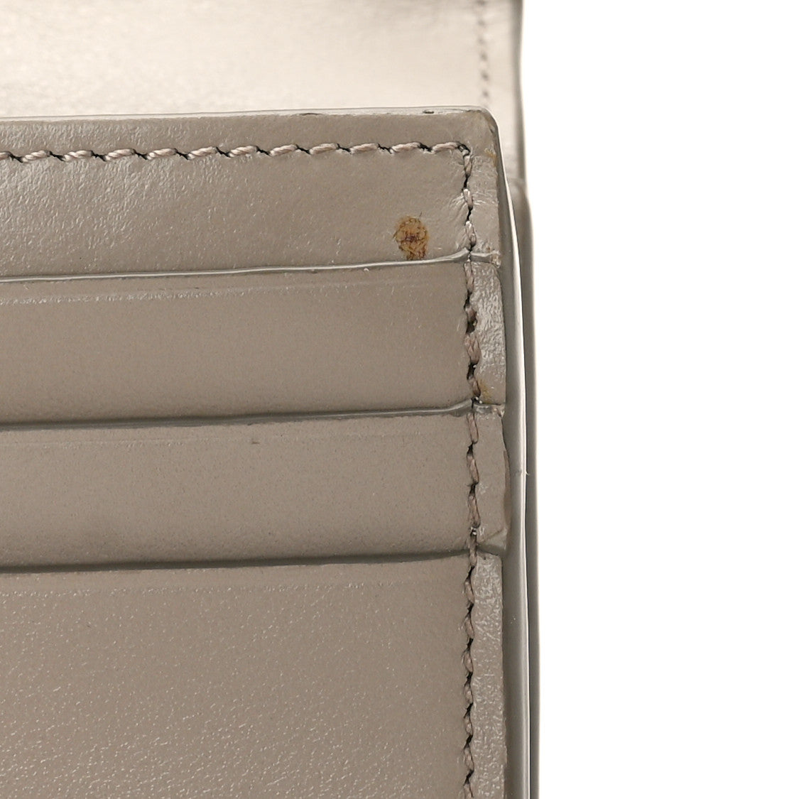 Chloe Smooth Calfskin Chloe Long Wallet Motty Grey 9 of 9