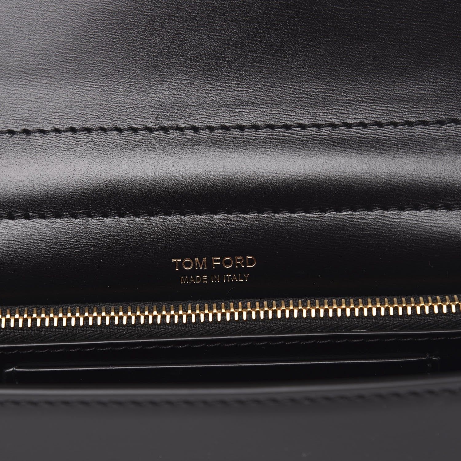 Tom Ford Palmellato Calfskin TF Mini Bag Black 6 of 8