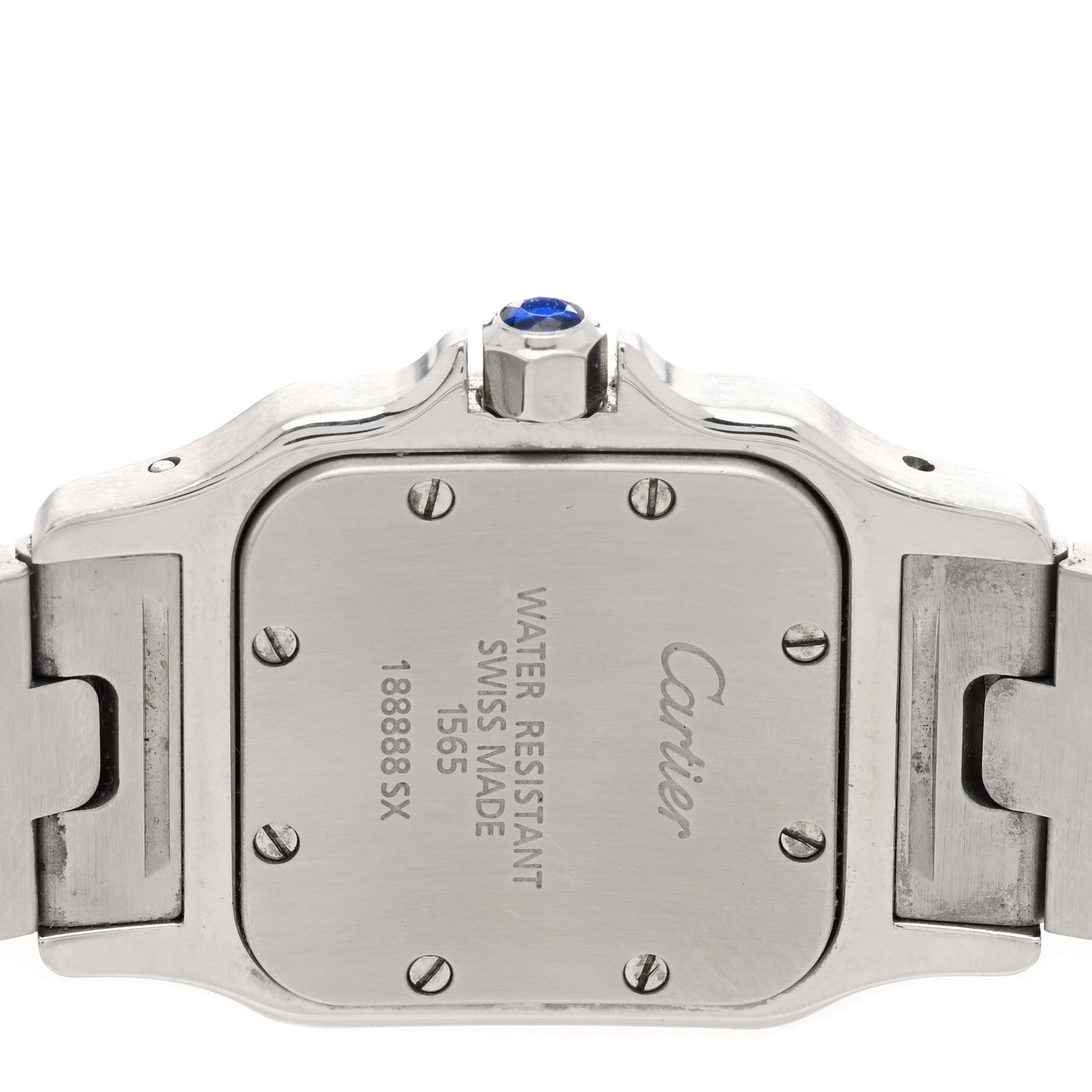 Cartier Stainless Steel 24mm Santos de Cartier Galbee Quartz Watch 4 of 4