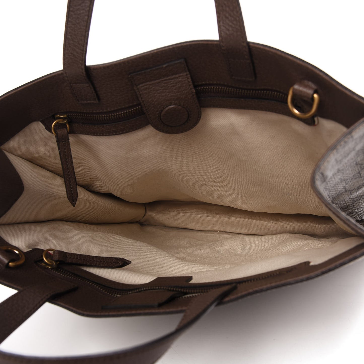 Soft GG Supreme Monogram Courrier Vertical Tote Beige New Acero